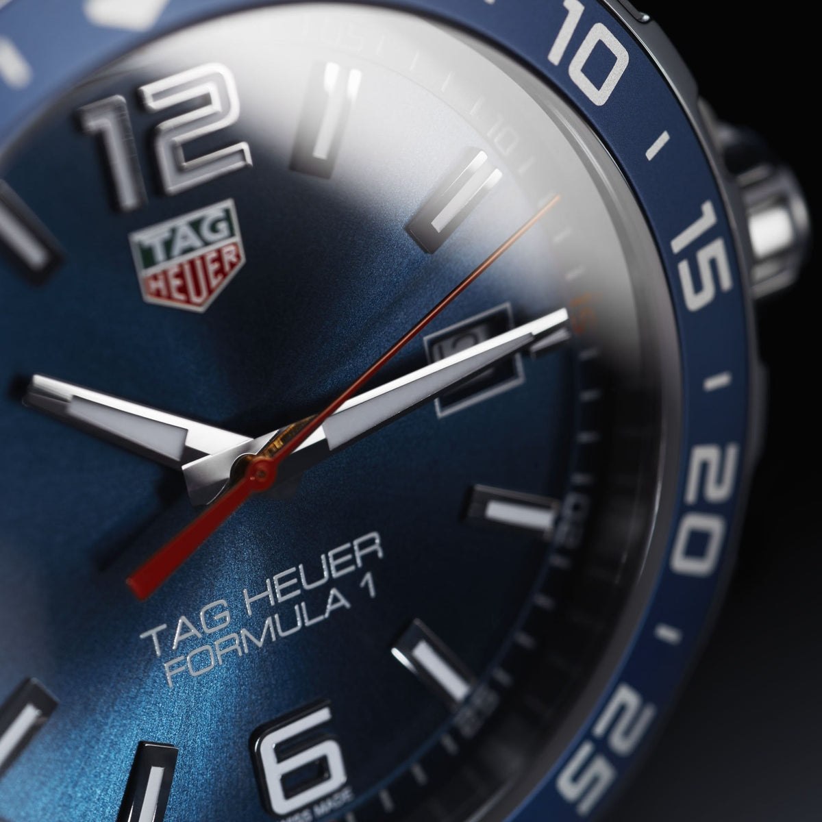 Shop Authentic Tag Heuer Formula 1 Quartz Blue Dial Two Tone NATO Strap Watch for Men - WAZ1010.FC8197 - Luxxuri