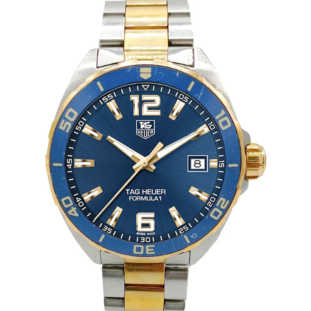 Shop Authentic Tag Heuer Formula Blue Dial Watch for Men - WAZ1120.BB0879 - Luxxuri