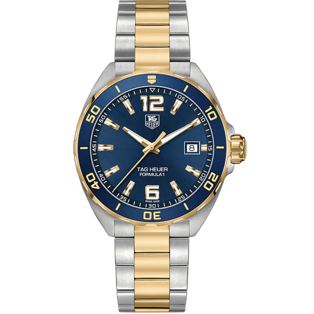 Shop Authentic Tag Heuer Formula Blue Dial Watch for Men - WAZ1120.BB0879 - Luxxuri
