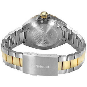 Shop Authentic Tag Heuer Formula 1 Quartz Black Dial Two Tone Steel Strap Watch for Men - WAZ1121.BB0879 - Luxxuri
