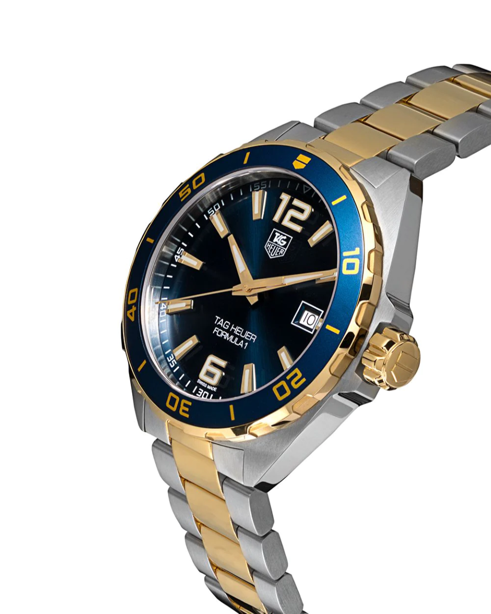 Shop Authentic Tag Heuer Formula Blue Dial Watch for Men - WAZ1120.BB0879 - Luxxuri