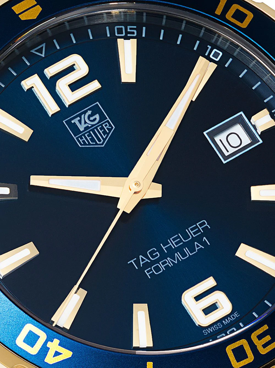 Shop Authentic Tag Heuer Formula Blue Dial Watch for Men - WAZ1120.BB0879 - Luxxuri