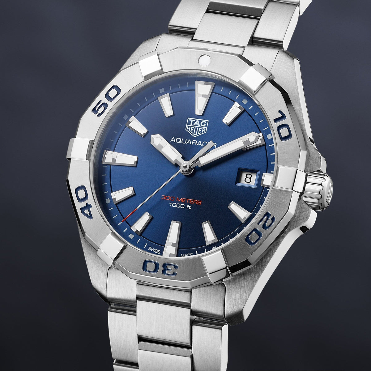Shop Authentic Tag Heuer Aquaracer Blue Dial Watch for Men - WBD1112.BA0928 - Luxxuri