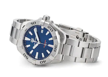 Shop Authentic Tag Heuer Aquaracer Blue Dial Watch for Men - WBD1112.BA0928 - Luxxuri