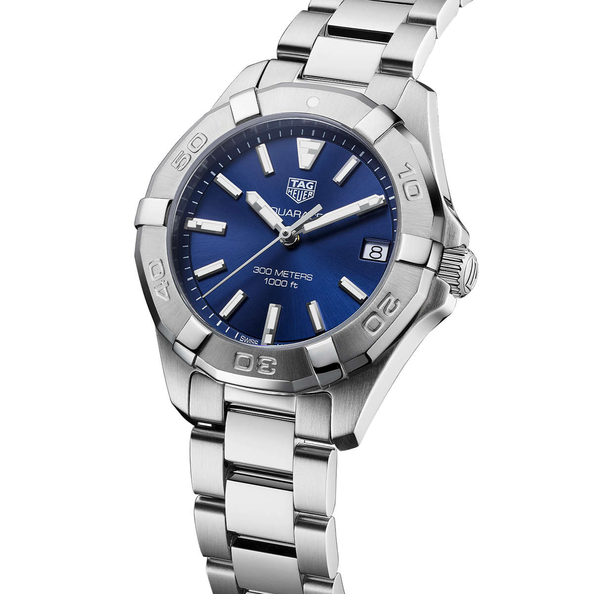 Shop Authentic Tag Heuer Aquaracer Blue Dial Watch for Women - WBD1312.BA0740 - Luxxuri