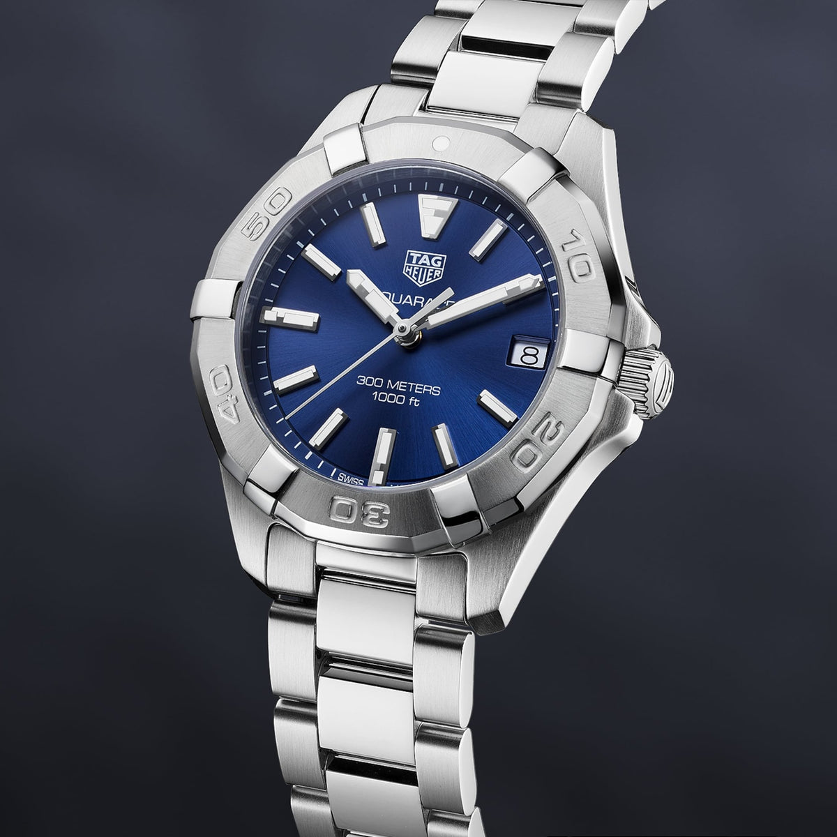 Shop Authentic Tag Heuer Aquaracer Blue Dial Watch for Women - WBD1312.BA0740 - Luxxuri
