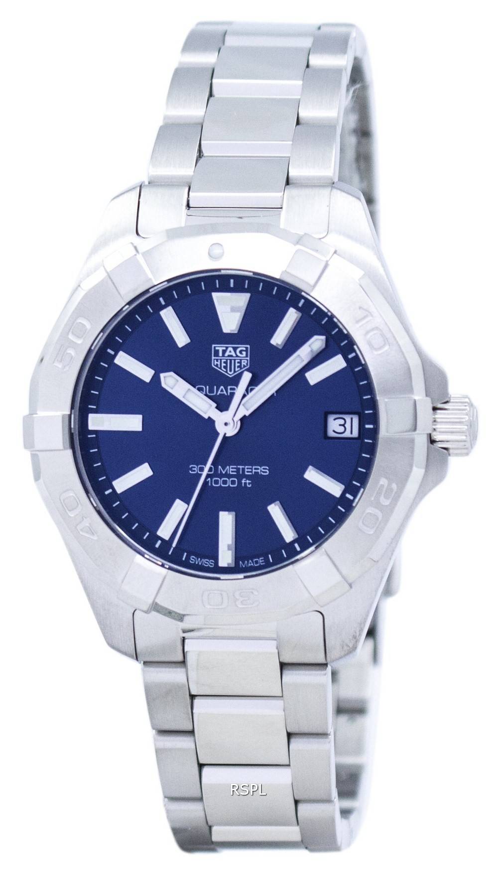 Shop Authentic Tag Heuer Aquaracer Blue Dial Watch for Women - WBD1312.BA0740 - Luxxuri