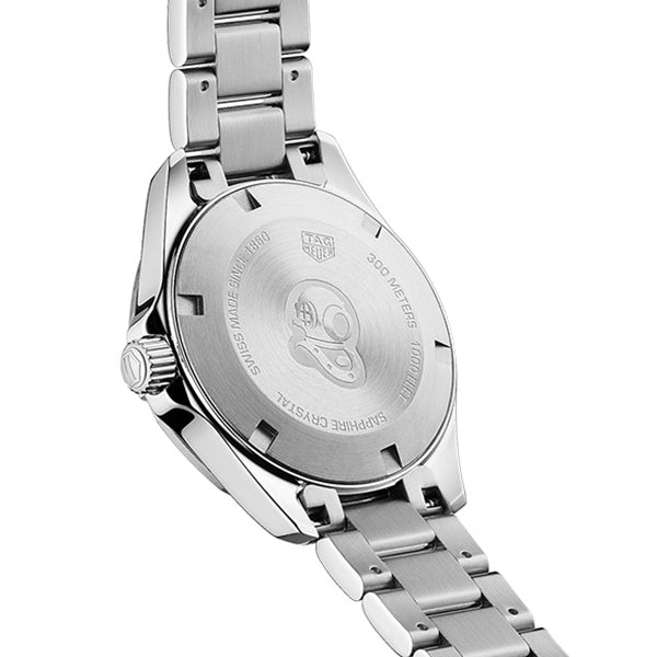 Shop Authentic Tag Heuer Aquaracer Diamonds Emerald Green Dial Watch for Women - WBD1316.BA0740 - Luxxuri