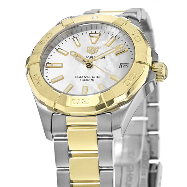 Shop Authentic Tag Heuer Aquaracer Mother of Pearl Dial Watch for Women - WBD1320.BB0320 - Luxxuri