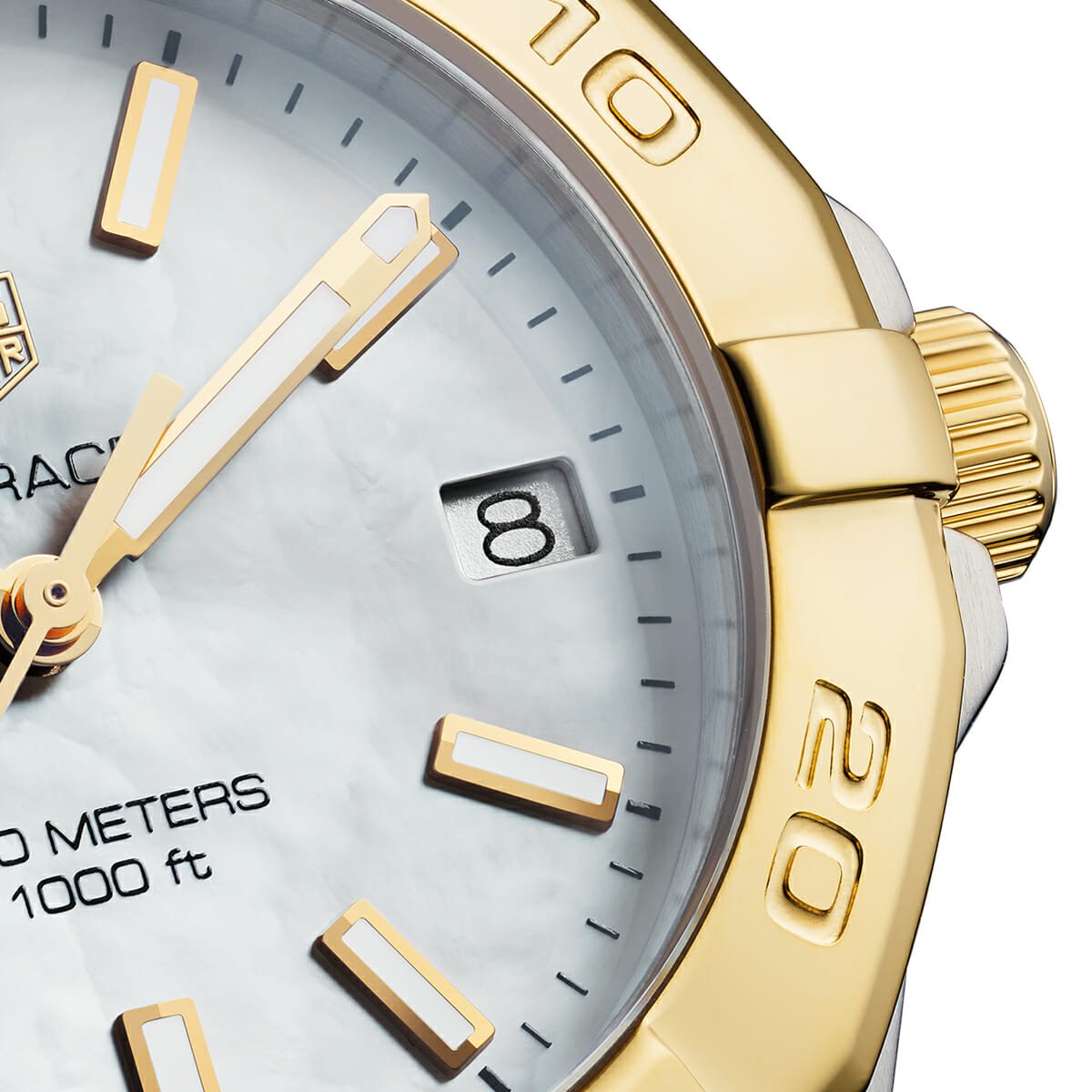 Shop Authentic Tag Heuer Aquaracer Mother of Pearl Dial Watch for Women - WBD1320.BB0320 - Luxxuri