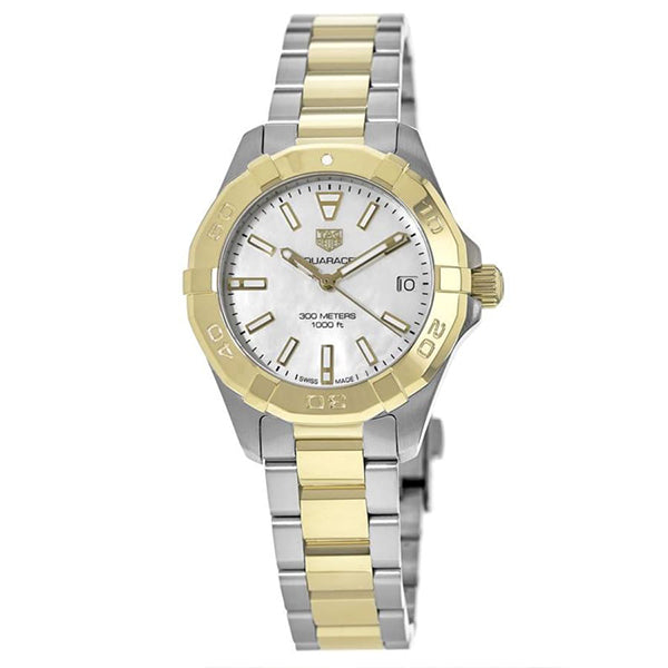 Shop Authentic Tag Heuer Aquaracer Mother of Pearl Dial Watch for Women - WBD1320.BB0320 - Luxxuri