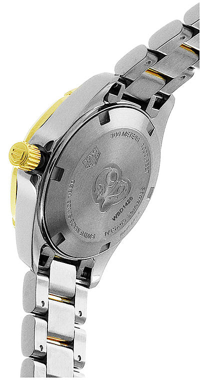 Shop Authentic Tag Heuer Aquaracer Mother of Pearl Dial Two Tone Steel Strap Watch for Men - WBD1420.BB0321 - Luxxuri