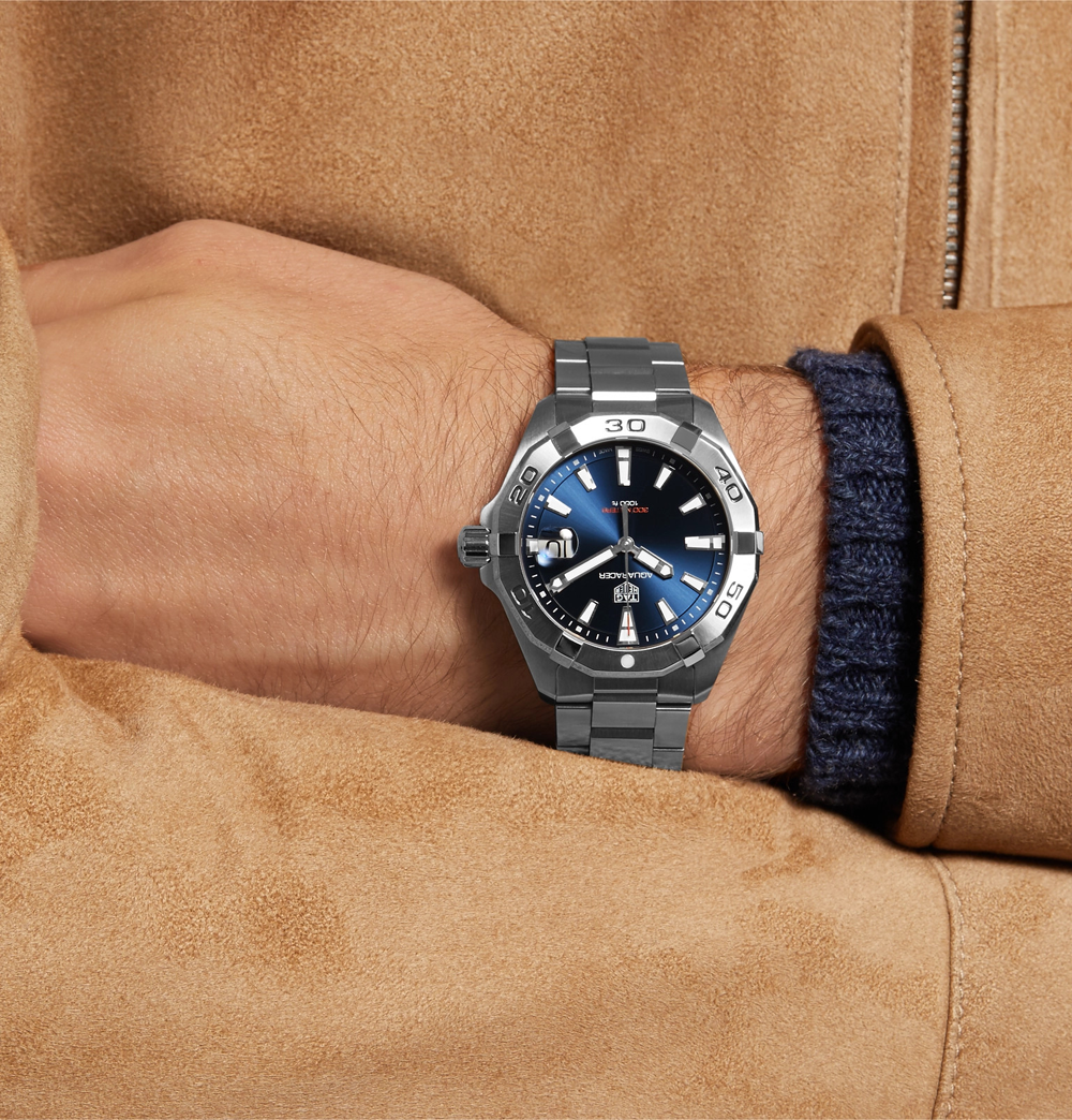 Shop Authentic Tag Heuer Aquaracer Blue Dial Watch for Men - WBD1112.BA0928 - Luxxuri