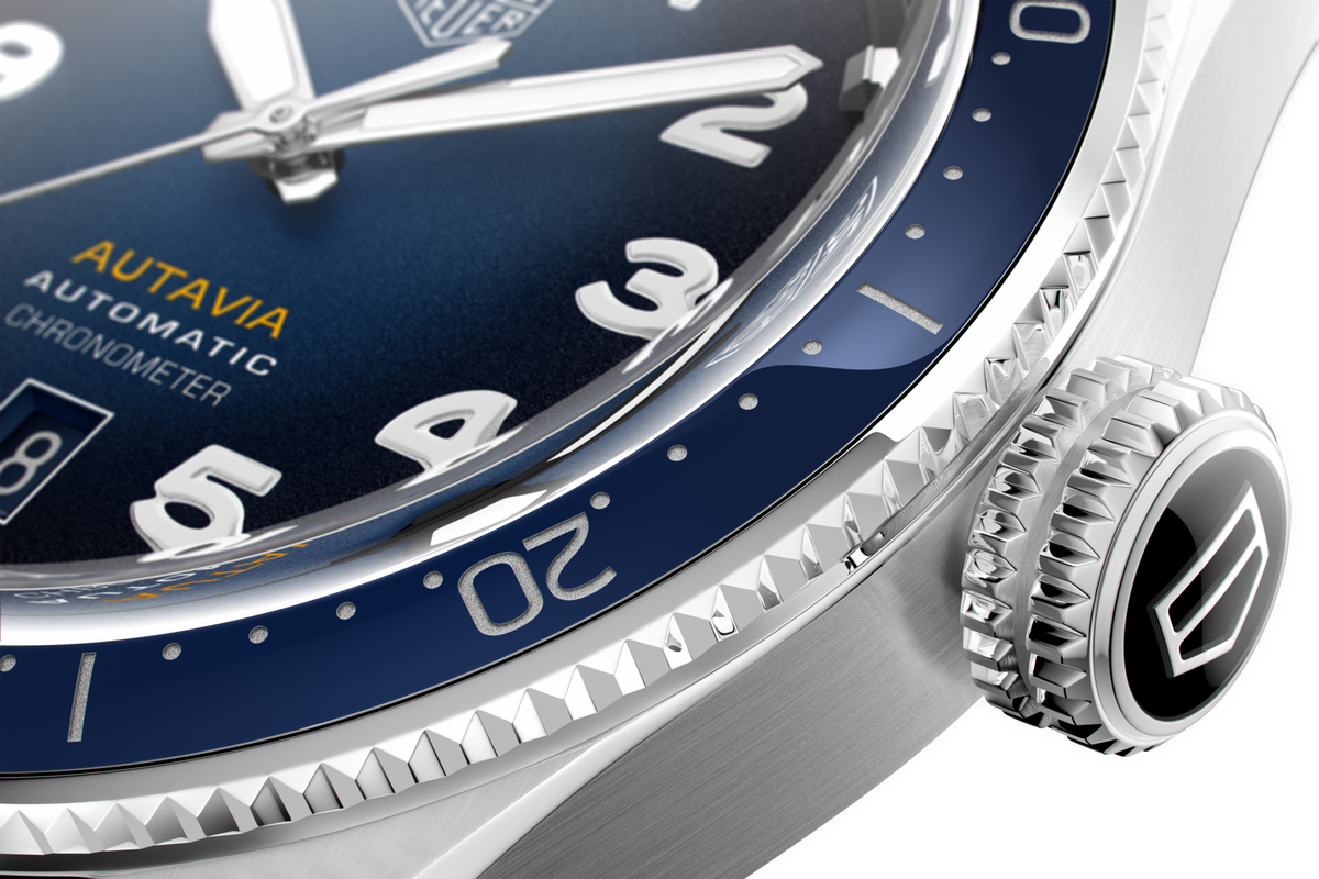 Tag Heuer Autavia Blue Dial Watch for Men - WBE5116.FC8266