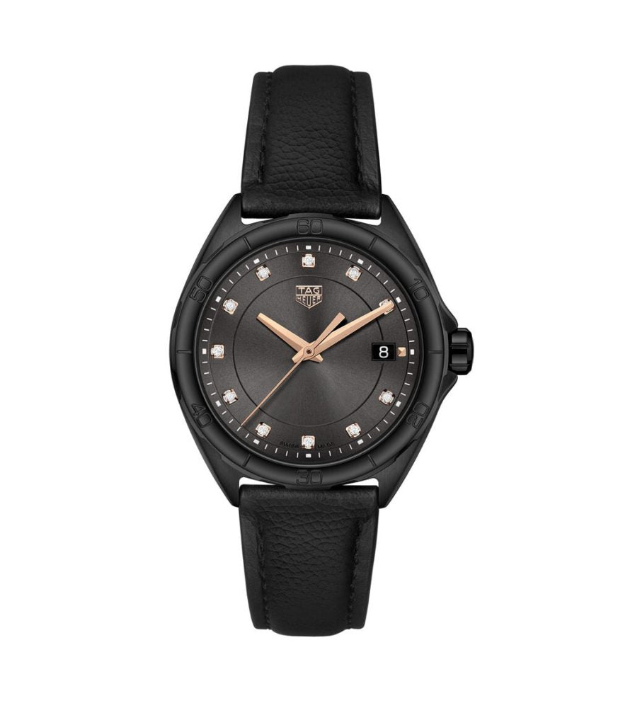 Shop Authentic Tag Heuer Formula 1 Diamonds Black Dial Watch for Women - WBJ1317.FC8230 - Luxxuri