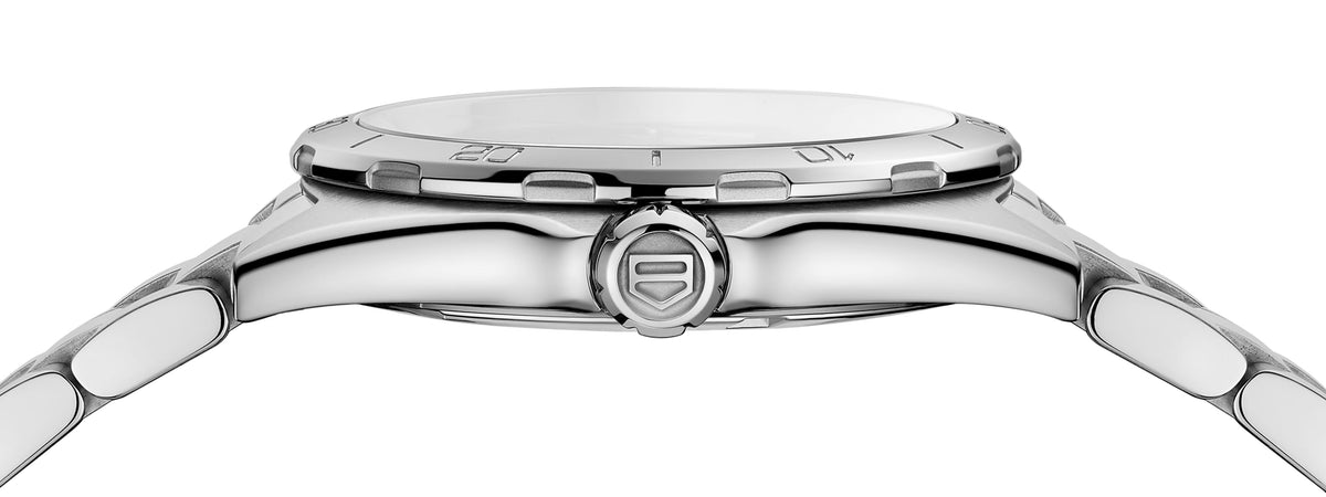 Shop Authentic Tag Heuer Formula 1 Diamonds Mother of Pearl White Dial Watch for Women - WBJ1319.BA0666 - Luxxuri