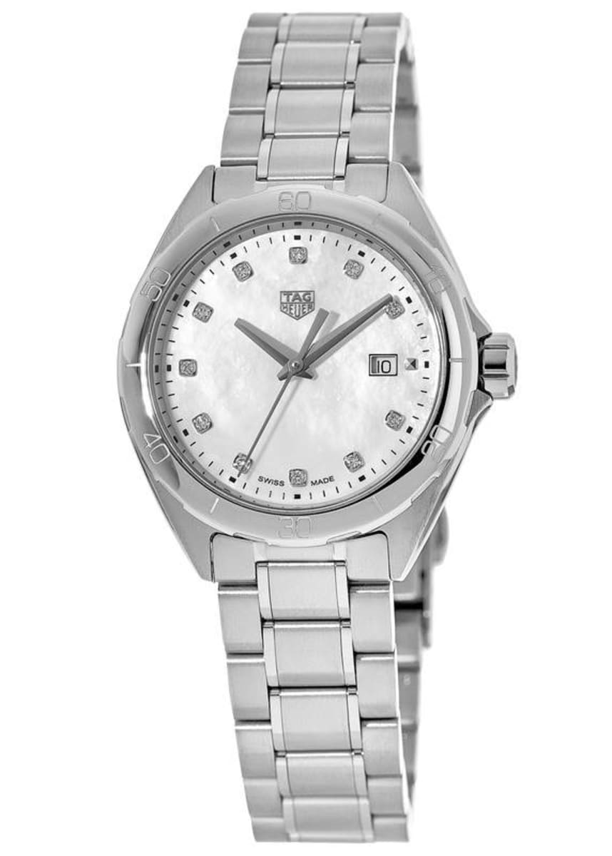 Shop Authentic Tag Heuer Formula 1 Diamonds Mother of Pearl White Dial Watch for Women - WBJ1319.BA0666 - Luxxuri