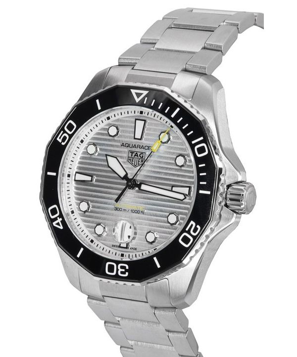 Shop Authentic Tag Heuer Aquaracer Professional 300 Automatic Silver Dial Silver Steel Strap Watch for Men - WBP201C.BA0632 - Luxxuri