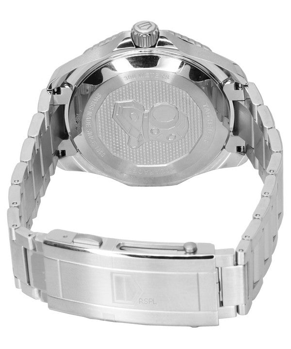 Shop Authentic Tag Heuer Aquaracer Professional 300 Automatic Silver Dial Silver Steel Strap Watch for Men - WBP201C.BA0632 - Luxxuri