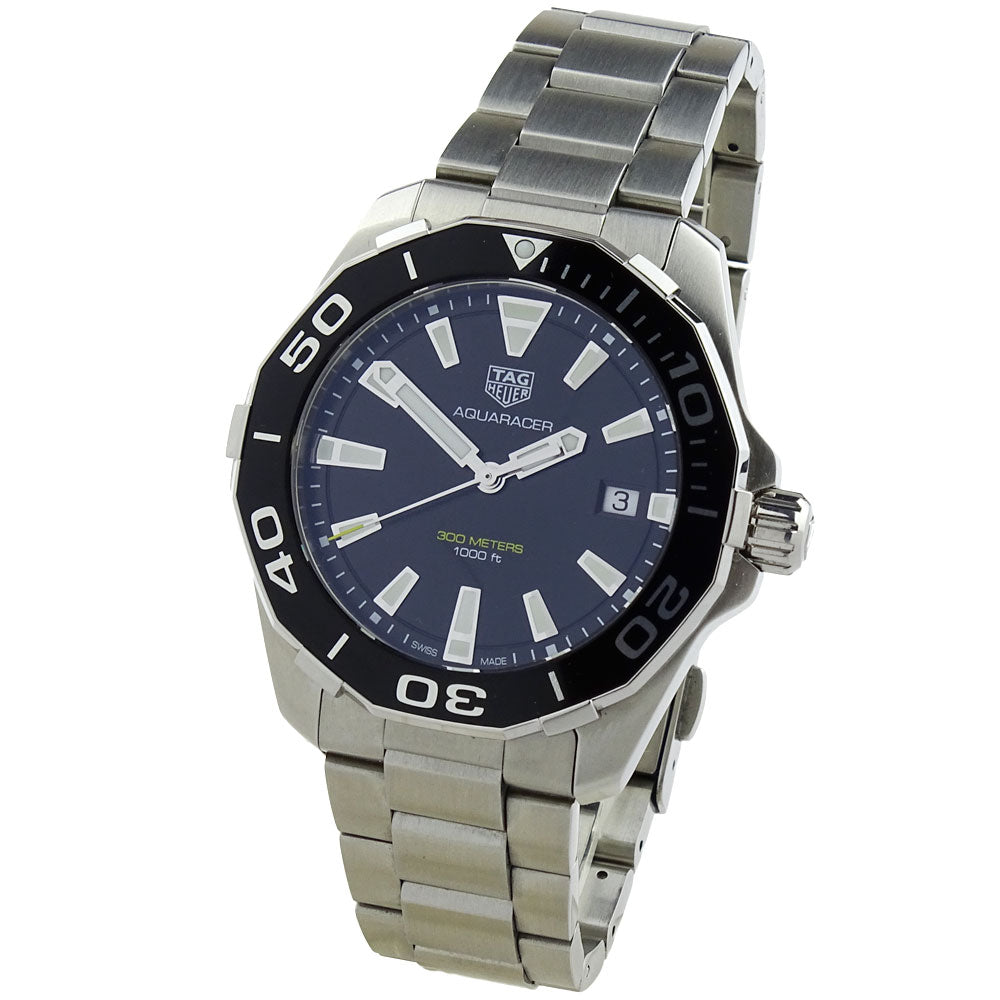 Shop Authentic Tag Heuer Aquaracer Black Dial Watch for Men - WAY111A.BA0928 - Luxxuri