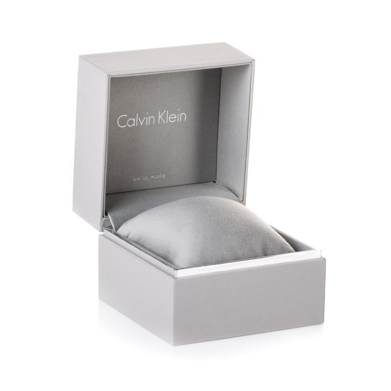 Shop Authentic Calvin Klein Snake Silver Dial Yellow Gold Steel Strap Watch For Women - K6E23546 - Luxxuri