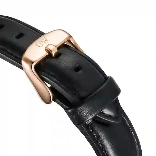 Shop Authentic Daniel Wellington Classic Sheffield White Dial Black Leather Strap Watch For Men - DW00100084 - Luxxuri