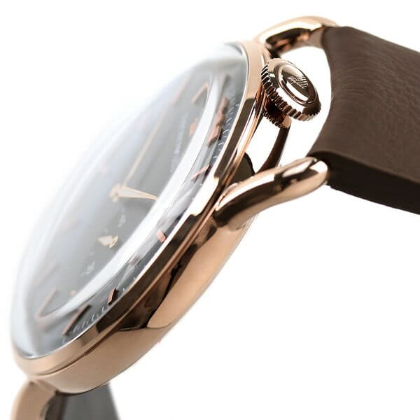 Shop Authentic Emporio Armani Aviator Quartz Black Dial Brown Leather Strap Watch For Men - AR11337 - Luxxuri
