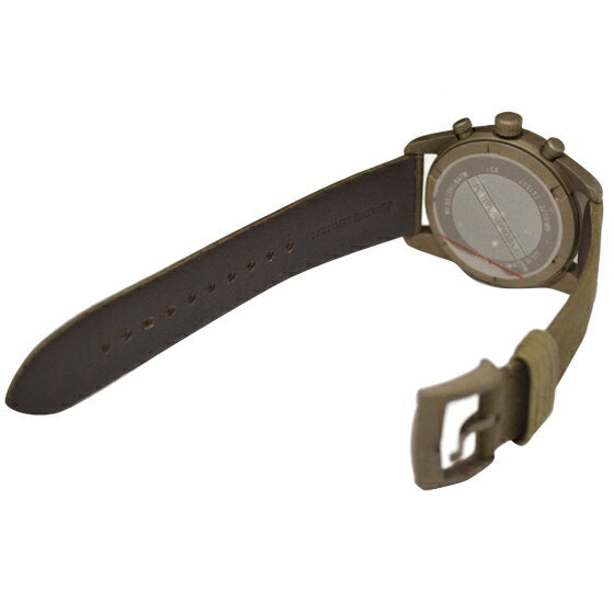 Shop Authentic Emporio Armani Sportivo Chronograph Silver Dial Brown Leather Strap Watch For Men - AR6076 - Luxxuri