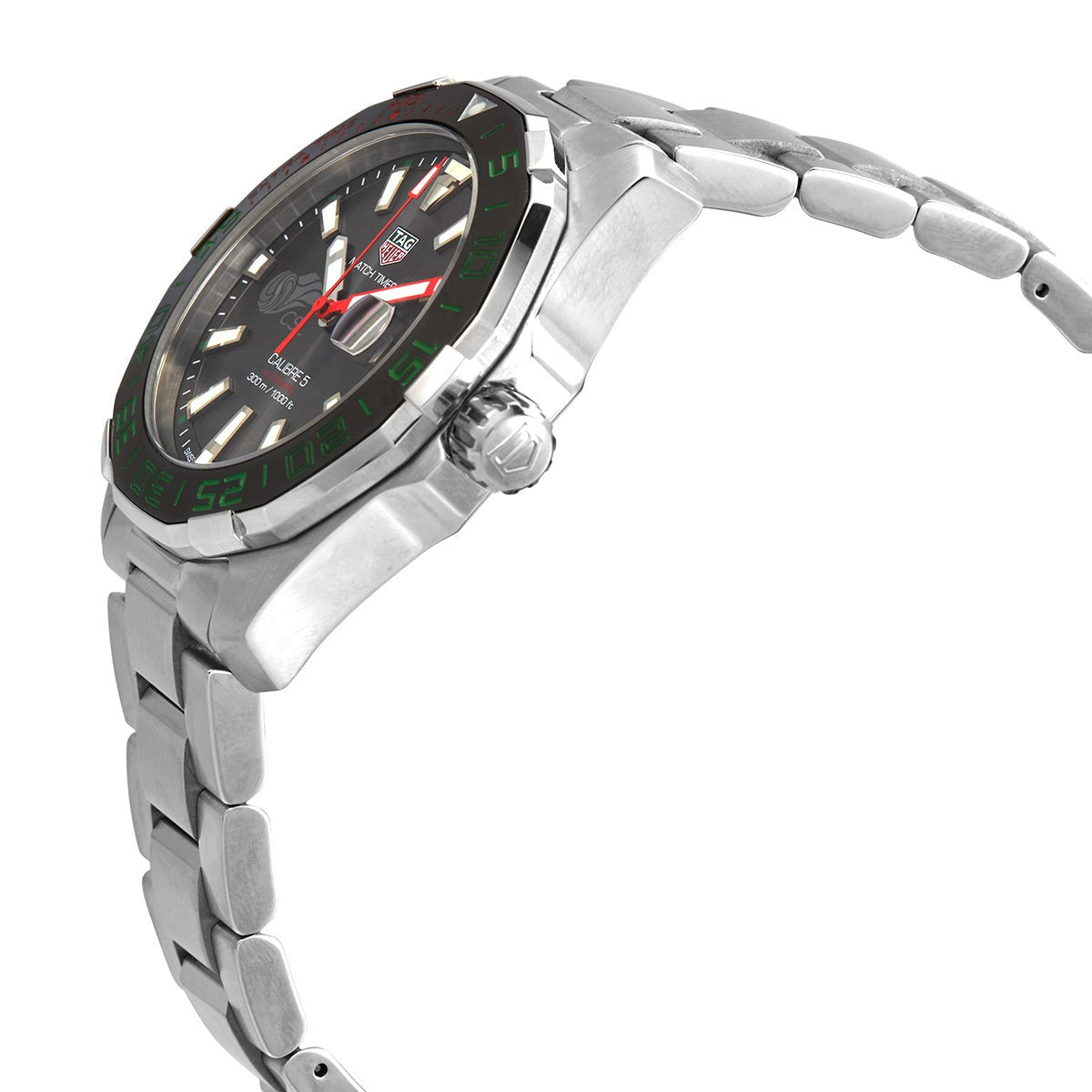 Shop Authentic Tag Heuer Calibre 5 Black Dial Watch for Men – WAY201E.BA0927 - Luxxuri