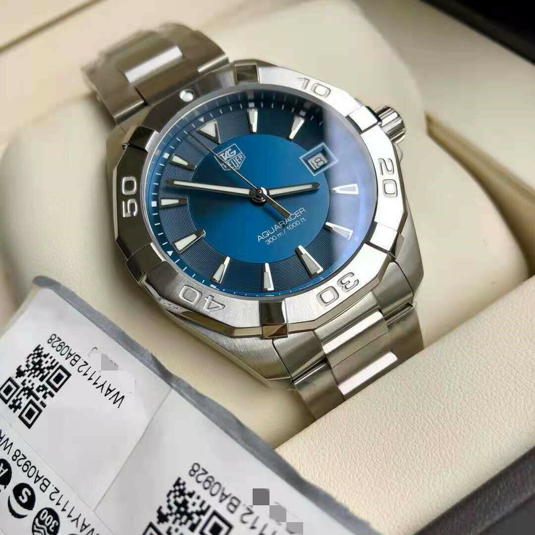 Shop Authentic Tag Heuer Aquaracer Blue Dial Watch for Men - WAY1112.BA0928 - Luxxuri
