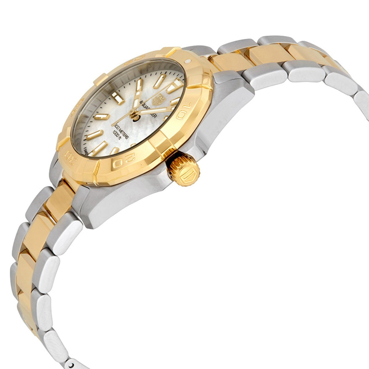 Shop Authentic Tag Heuer Aquaracer Mother of Pearl Dial Watch for Women - WBD1320.BB0320 - Luxxuri