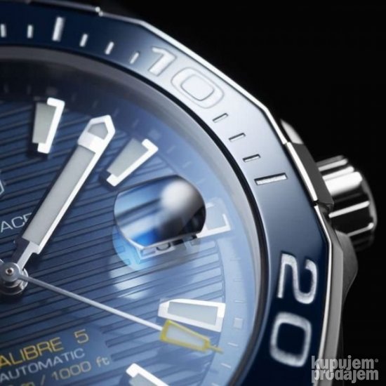 Shop Authentic Tag Heuer Aquaracer Blue Dial Watch for Men - WAY201B.FT6150 - Luxxuri