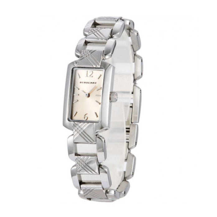 Burberry Signature Silver Dial Silver Steel Strap Watch for Women - BU4212