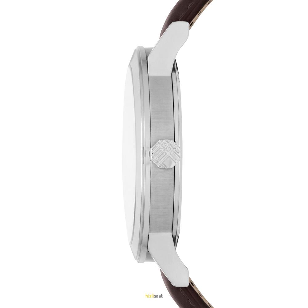 Shop Authentic Burberry The City Gold Dial Brown Leather Strap Watch for Men - BU9011 - Luxxuri