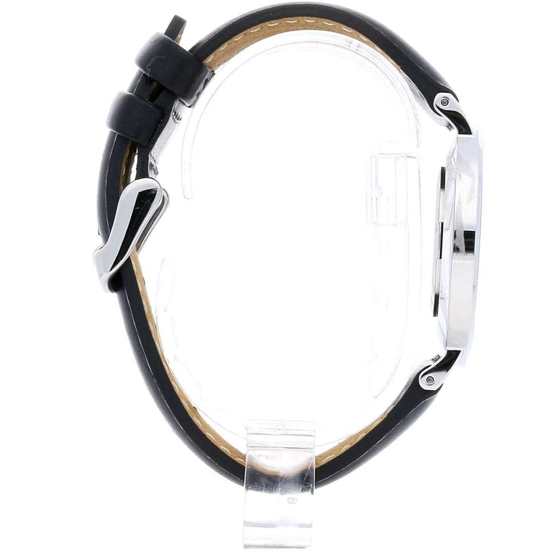 Shop Authentic Daniel Wellington Classic Sheffield Black Dial Black Leather Strap Watch For Women - DW00100145 - Luxxuri