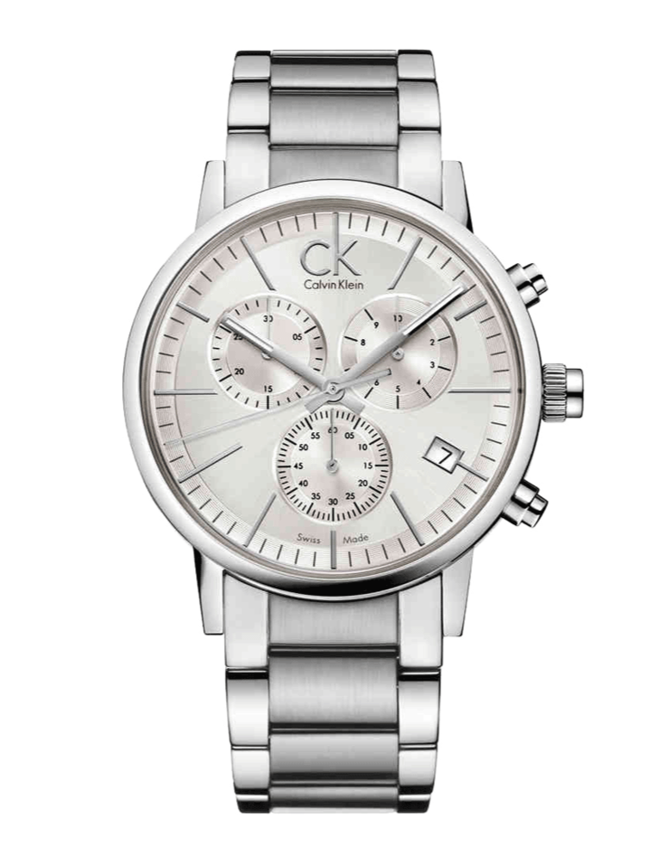Shop Authentic Calvin Klein City White Dial Silver Steel Strap Watch for Men - K2G27146 - Luxxuri