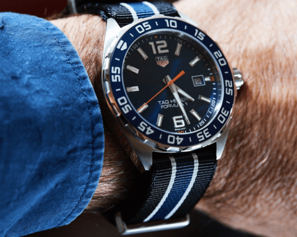 Shop Authentic Tag Heuer Formula 1 Blue Dial Watch for Men - WAZ1010.FC8197 - Luxxuri