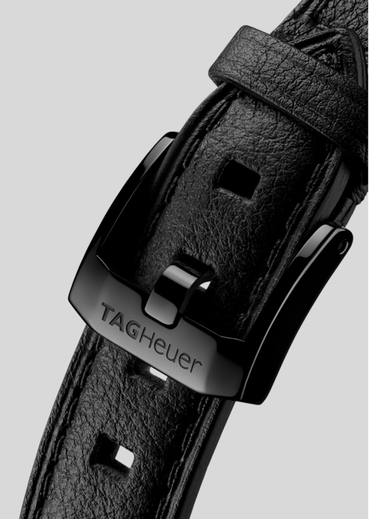 Shop Authentic Tag Heuer Formula 1 Quartz Black Dial Black Leather Strap Watch for Women - WBJ1314.FC8230 - Luxxuri