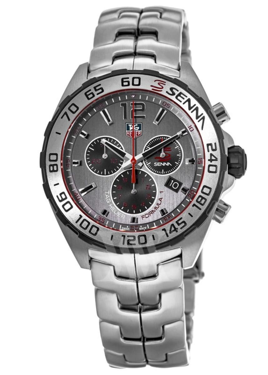 Shop Authentic Tag Heuer Formula 1 Special Edition Chronograph Grey Dial Silver Steel Strap Watch for Men - CAZ1012.BA0883 - Luxxuri