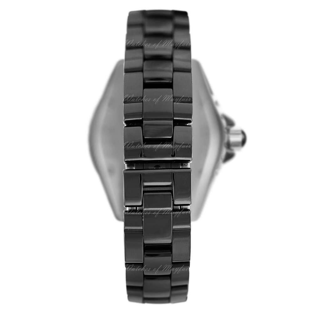 Shop Authentic Chanel J12 Quartz Ceramic Black Dial Black Steel Strap Watch for Women - J12 H0682 - Luxxuri