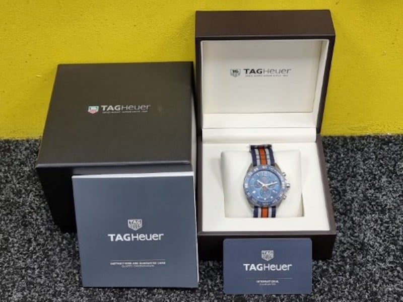 Shop Authentic Tag Heuer Formula 1 Blue Dial Watch for Men - CAZ1014.FC8196 - Luxxuri