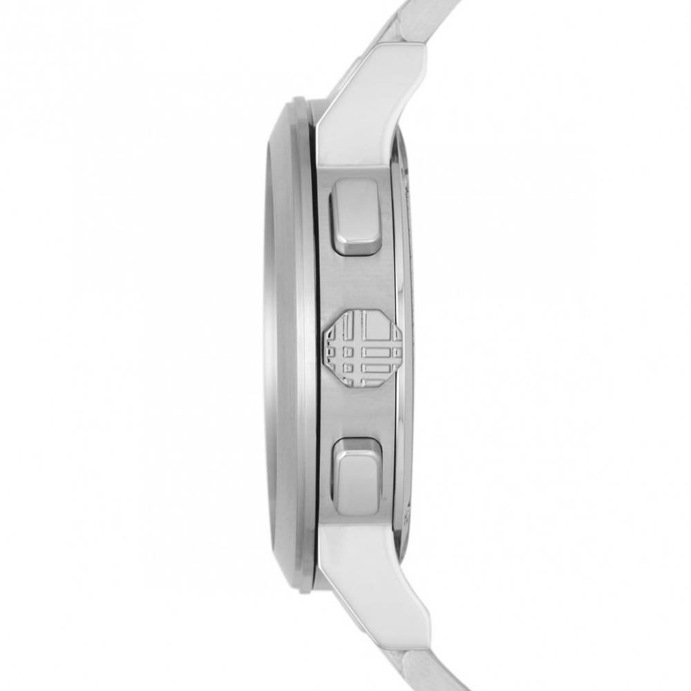 Shop Authentic Burberry The City Chronograph Silver Dial Silver Steel Strap Watch for Men - BU9350 - Luxxuri