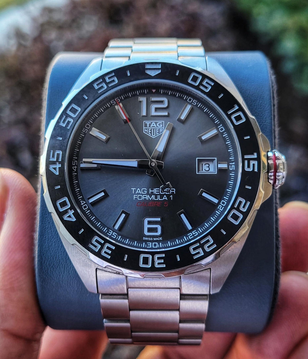 Shop Authentic Tag Heuer Formula 1 Anthracite Dial Watch for Men - WAZ2011.BA0842 - Luxxuri