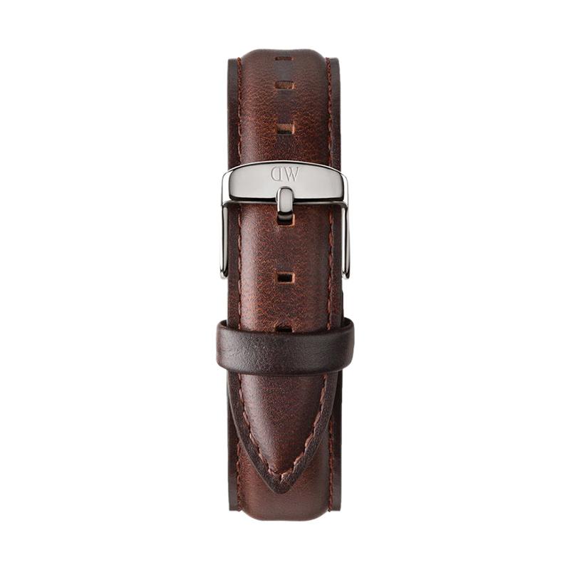 Shop Authentic Daniel Wellington Classic Bristol Black Dial Brown Leather Strap Watch For Men - DW00100143 - Luxxuri