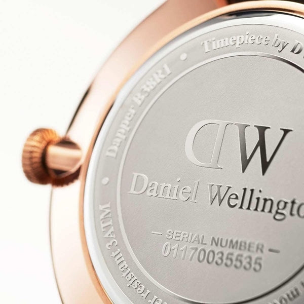 Shop Authentic Daniel Wellington Classic Sheffield White Dial Black Leather Strap Watch For Men - DW00100084 - Luxxuri
