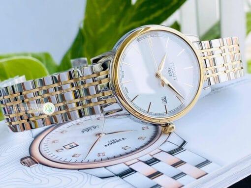 Shop Authentic Tissot T Classic Carson Quartz White Dial Two Tone Steel Strap Watch for Men - T085.410.22.011.00 - Luxxuri