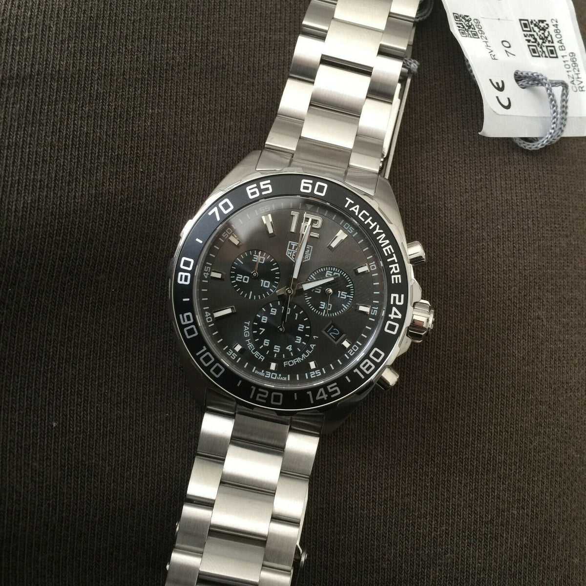 Shop Authentic Tag Heuer Formula 1 Anthracite Dial Watch for Men - CAZ1011.BA0842 - Luxxuri