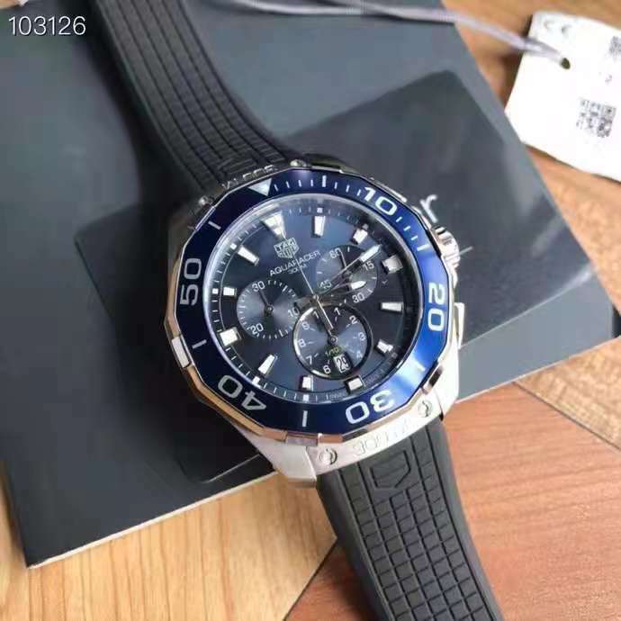 Shop Authentic Tag Heuer Aquaracer Blue Dial Watch for Men - CAY111B.FT6041 - Luxxuri