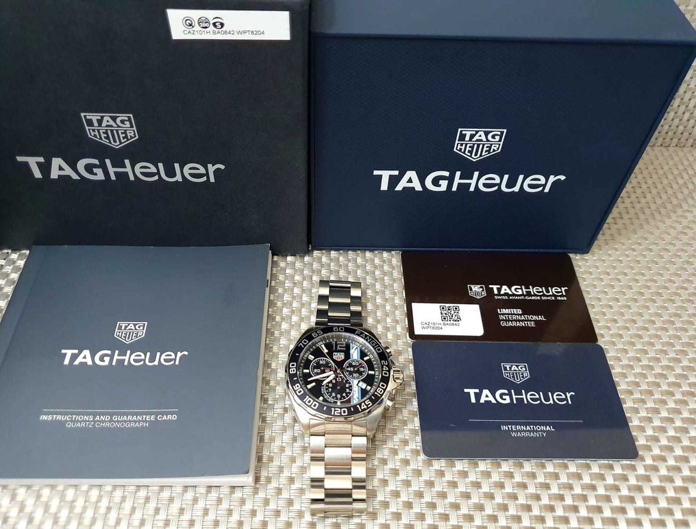 Shop Authentic Tag Heuer Formula 1 Black Dial Watch for Men - CAZ101H.BA0842 - Luxxuri