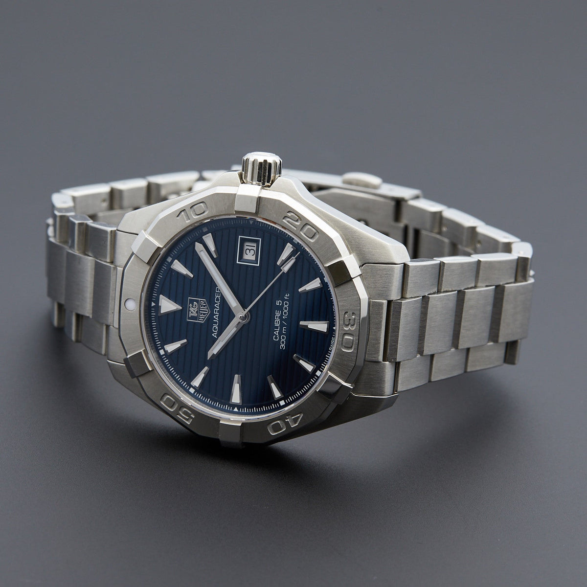 Shop Authentic Tag Heuer Aquaracer Blue Dial Watch for Men - WAY2112.BA0928 - Luxxuri